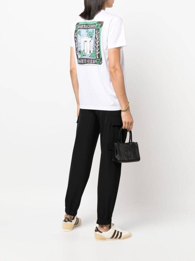 MODES GARMENTS T-shirt met grafische print Wit