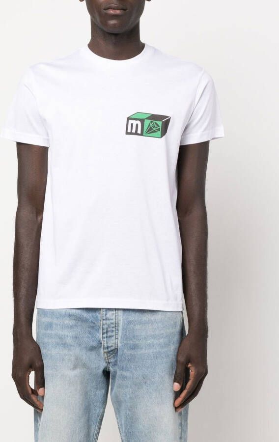 MODES GARMENTS T-shirt met grafische print Wit