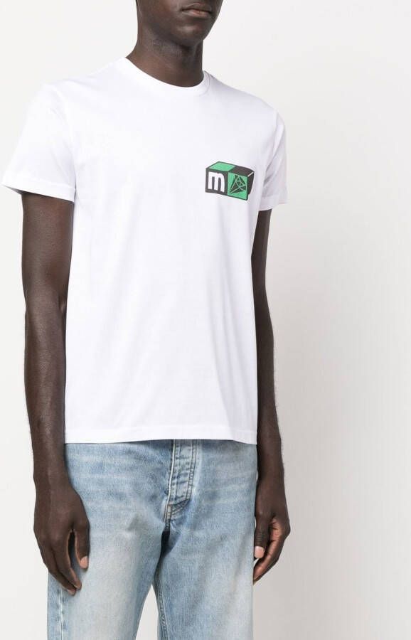 MODES GARMENTS T-shirt met grafische print Wit