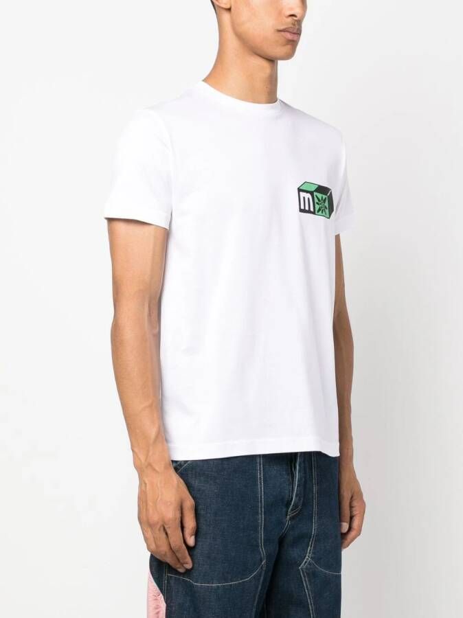 MODES GARMENTS T-shirt met print Wit