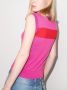 Molly Goddard Tweekleurig hemd Roze - Thumbnail 3