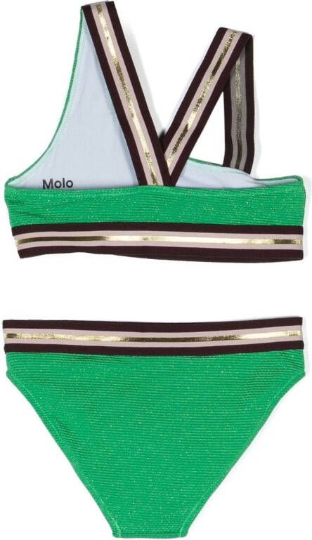 Molo Asymmetrische bikini Groen
