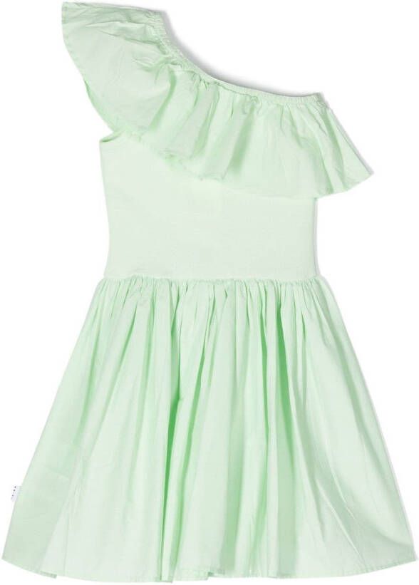 Molo Asymmetrische jurk Groen