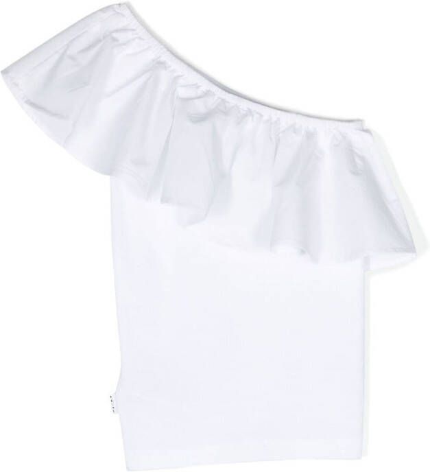 Molo Asymmetrische top Wit