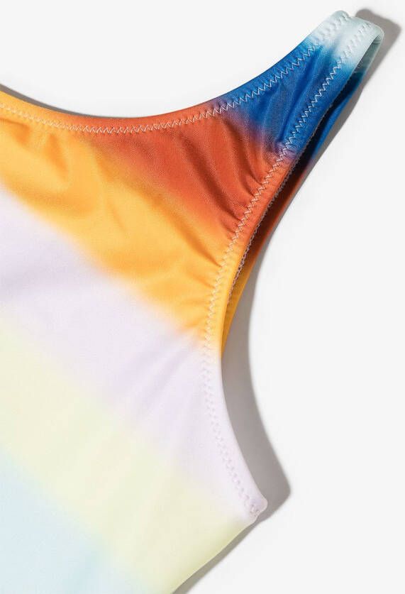 Molo Badpak met horizontale streep Oranje