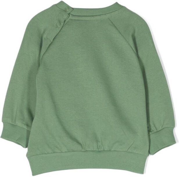 Molo Sweater van biologisch katoen Groen