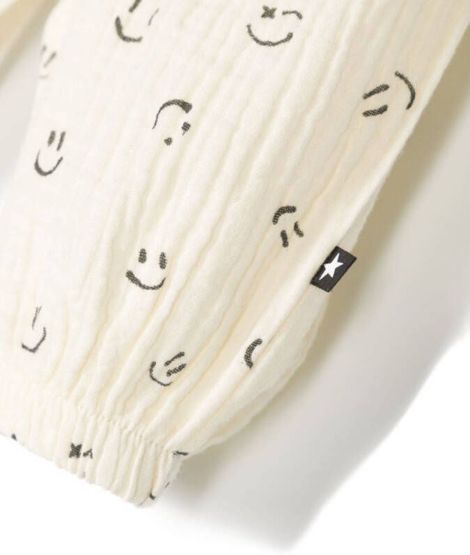 Molo Broek met print Beige