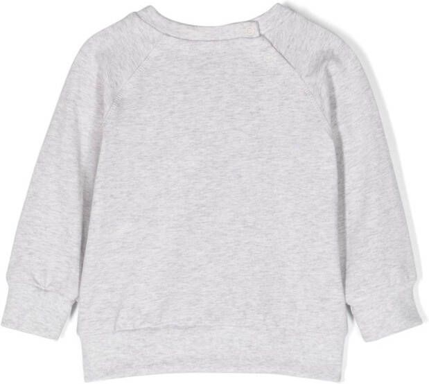 Molo Elsa sweater met logoprint Grijs