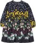 Molo Jurk met bloe print Blauw - Thumbnail 2