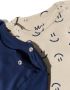 Molo Twee rompers met smiley-print Blauw - Thumbnail 3