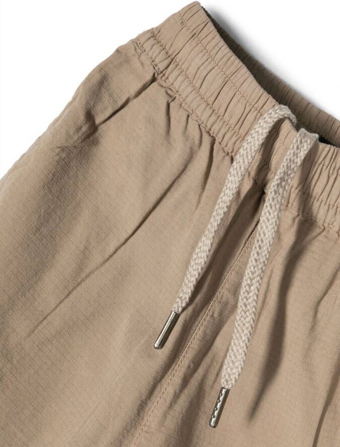 Molo Shorts met elastische taille Groen