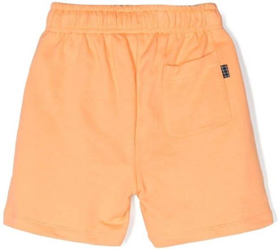 Molo Shorts met logoprint Oranje