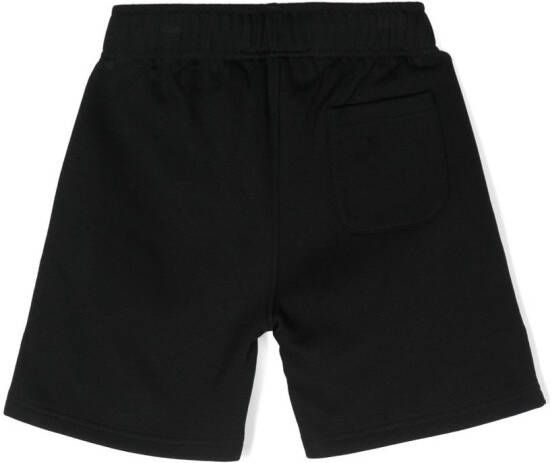 Molo Shorts met logoprint Zwart