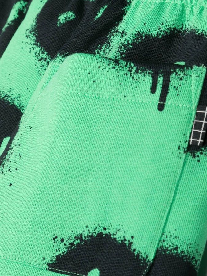Molo Shorts met print Groen