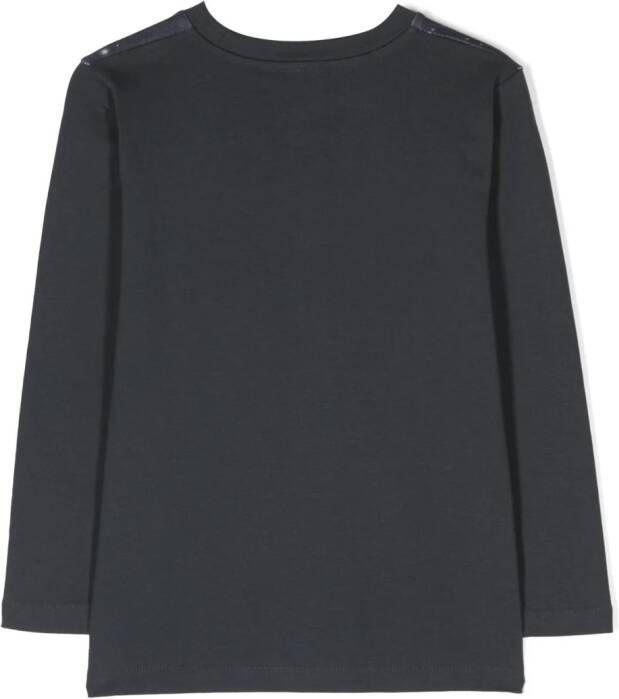 Molo Sweater met grafische print Grijs