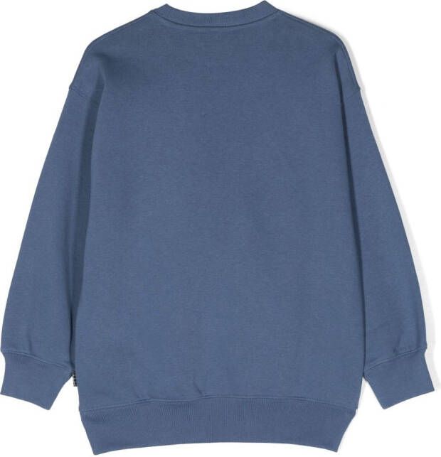 Molo Sweater met print Blauw