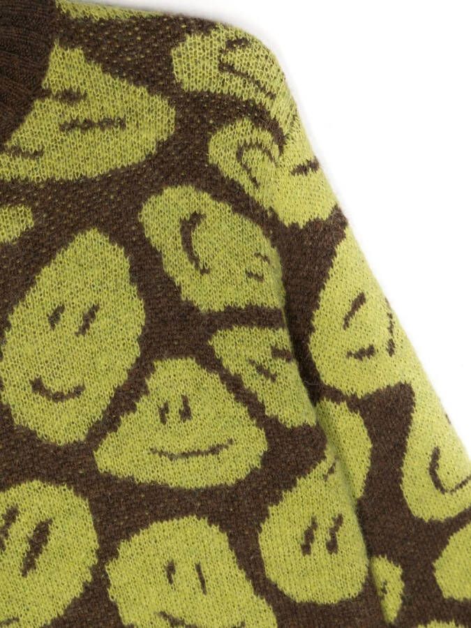 Molo Sweater met print Groen