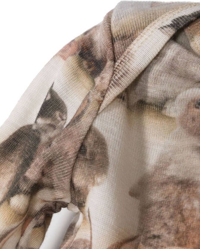 Molo Sweater van merinowol Beige