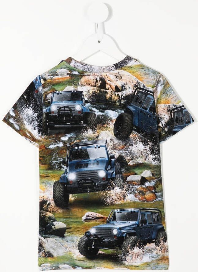 Molo T-shirt met autoprint Veelkleurig