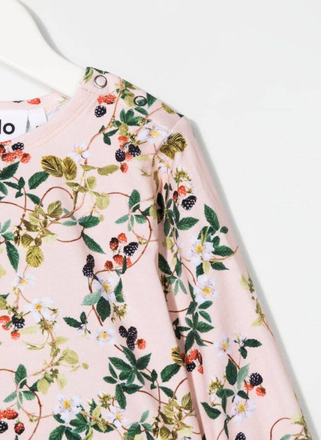 Molo T-shirt met bloemenprint Roze