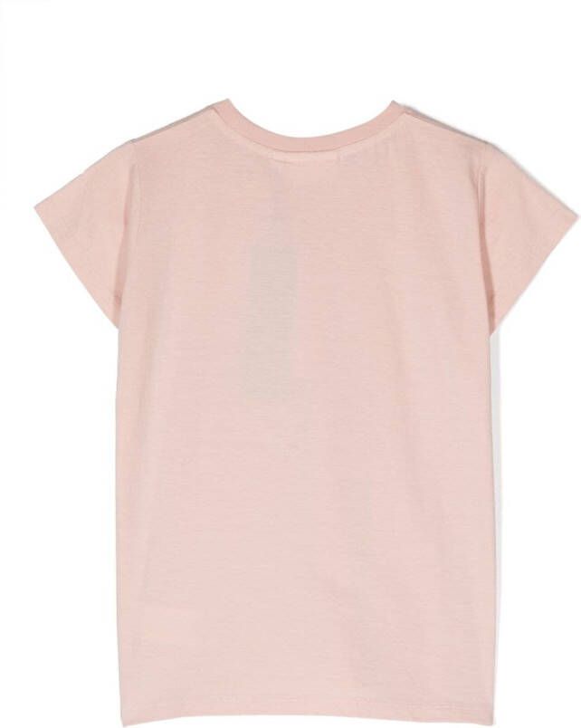 Molo T-shirt met pailletten Roze