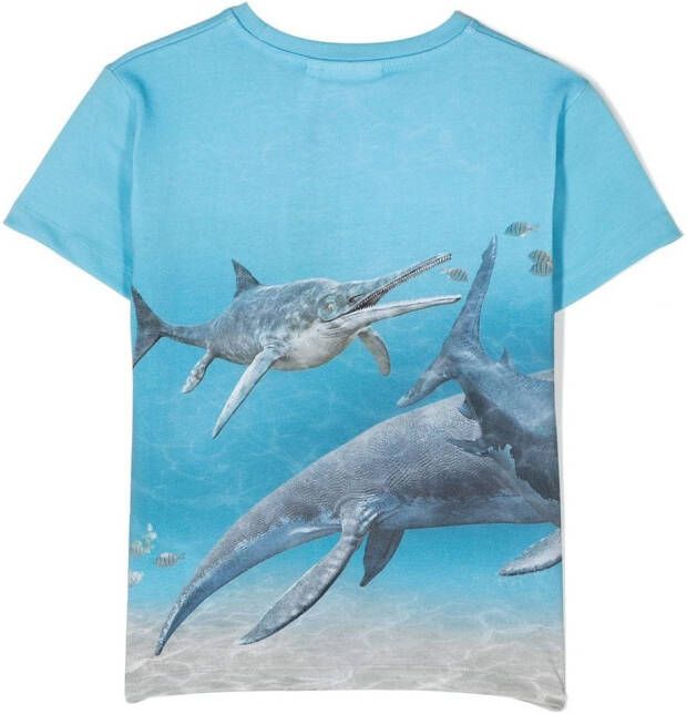 Molo T-shirt met print Blauw