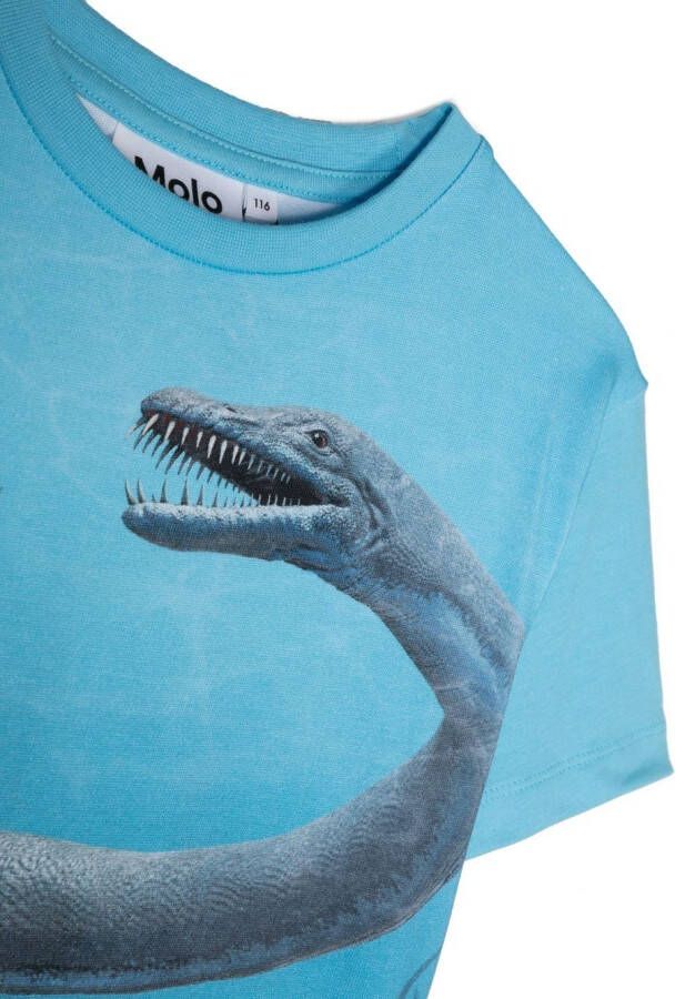 Molo T-shirt met print Blauw