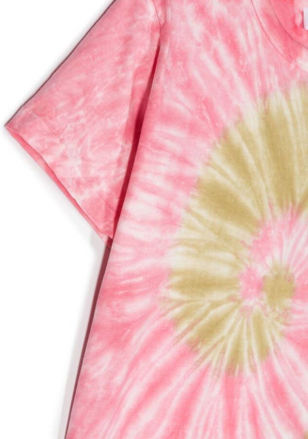 Molo T-shirt met tie-dye print Roze