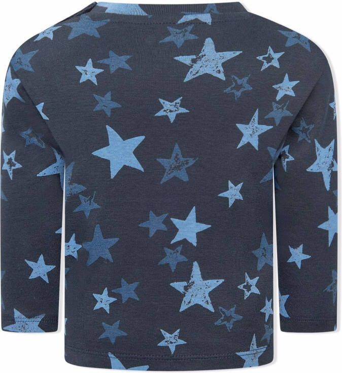 Molo Top met print Blauw