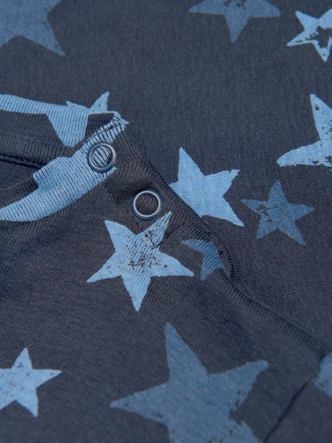Molo Top met print Blauw