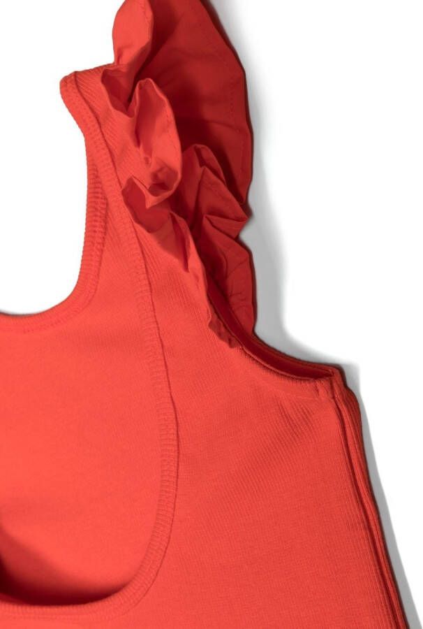 Molo Top met ruches Rood