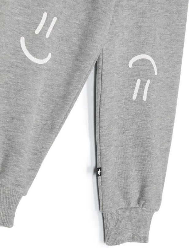 Molo Trainingsbroek met print Grijs