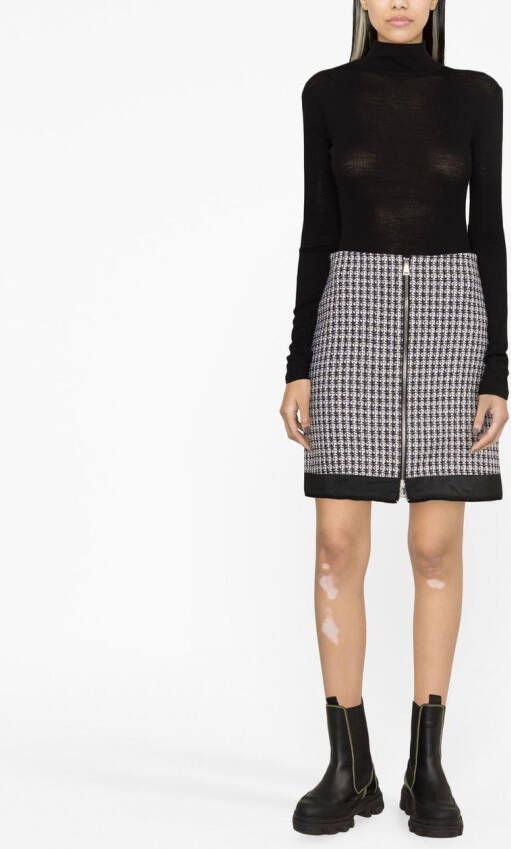 Moncler A-lijn rok Wit