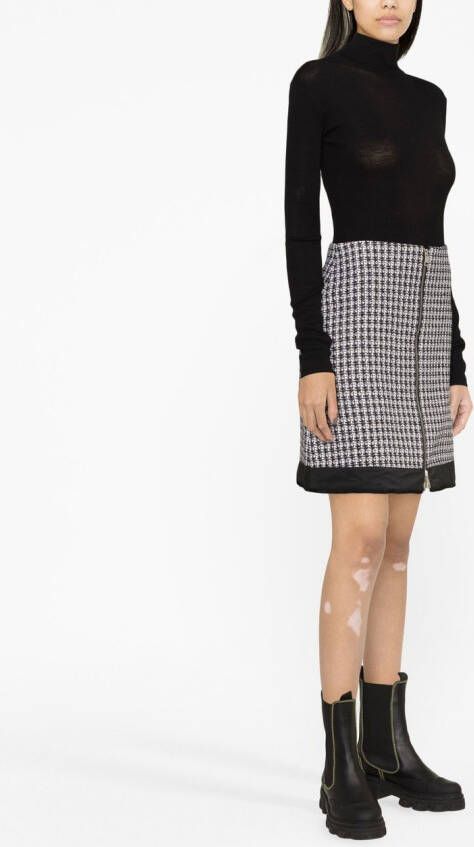 Moncler A-lijn rok Wit
