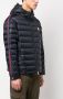 Moncler Donsjack met logopatch Blauw - Thumbnail 3