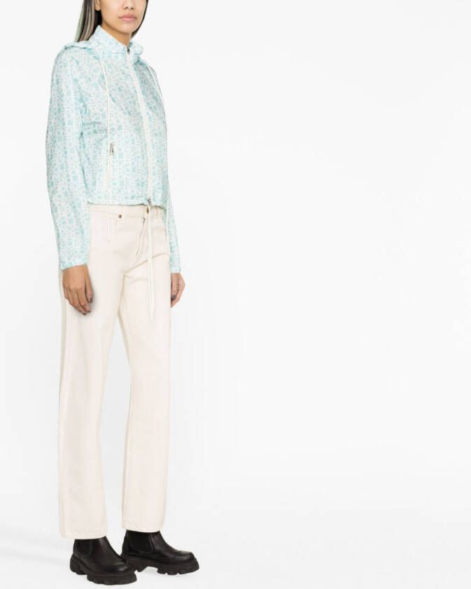 Moncler Jack met logoprint Groen
