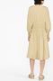 Moncler Midi-jurk met ceintuur Beige - Thumbnail 3