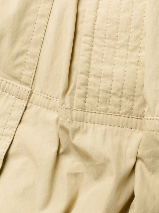 Moncler Midi-jurk met ceintuur Beige