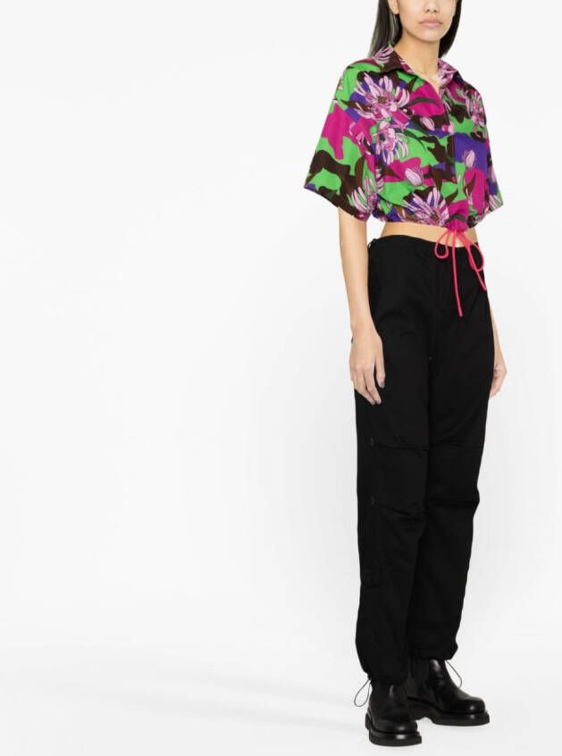 Moncler Blouse met bloemenprint Roze