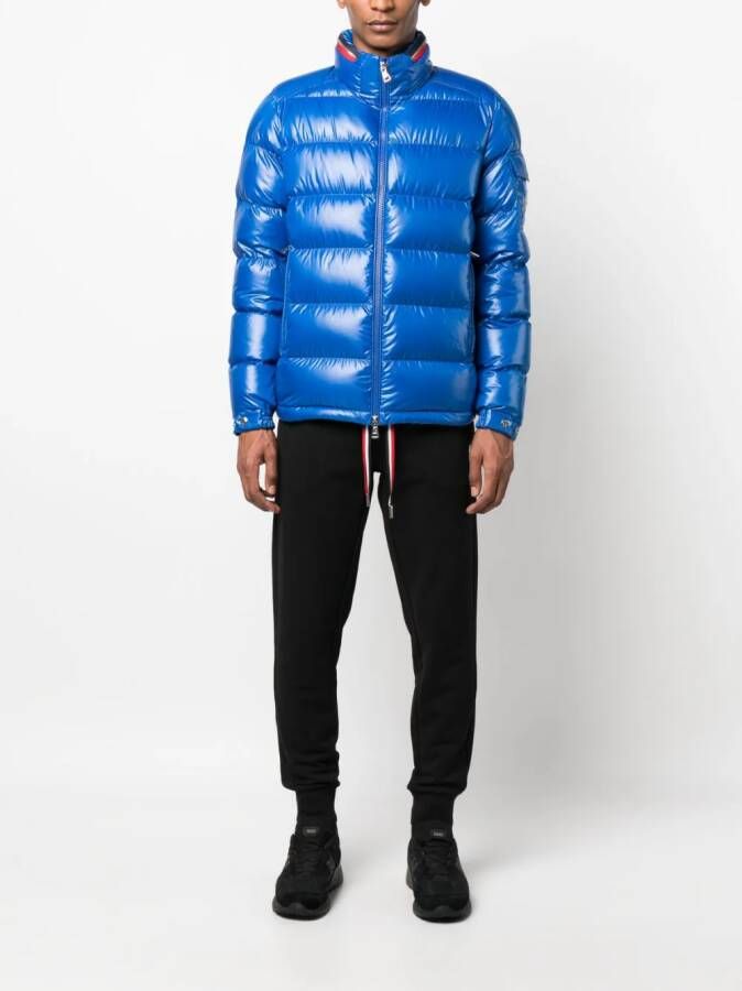 Moncler Bourne gewatteerd jack Blauw
