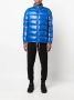 Moncler Bourne gewatteerd jack Blauw - Thumbnail 2