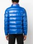 Moncler Bourne gewatteerd jack Blauw - Thumbnail 4
