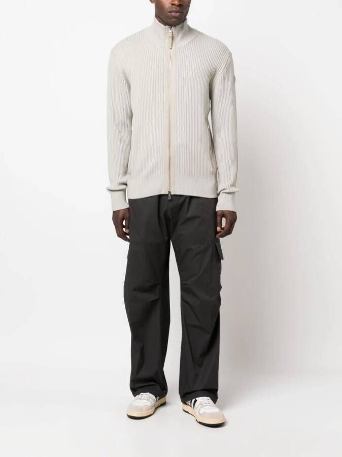 Moncler Broek met logopatch Zwart