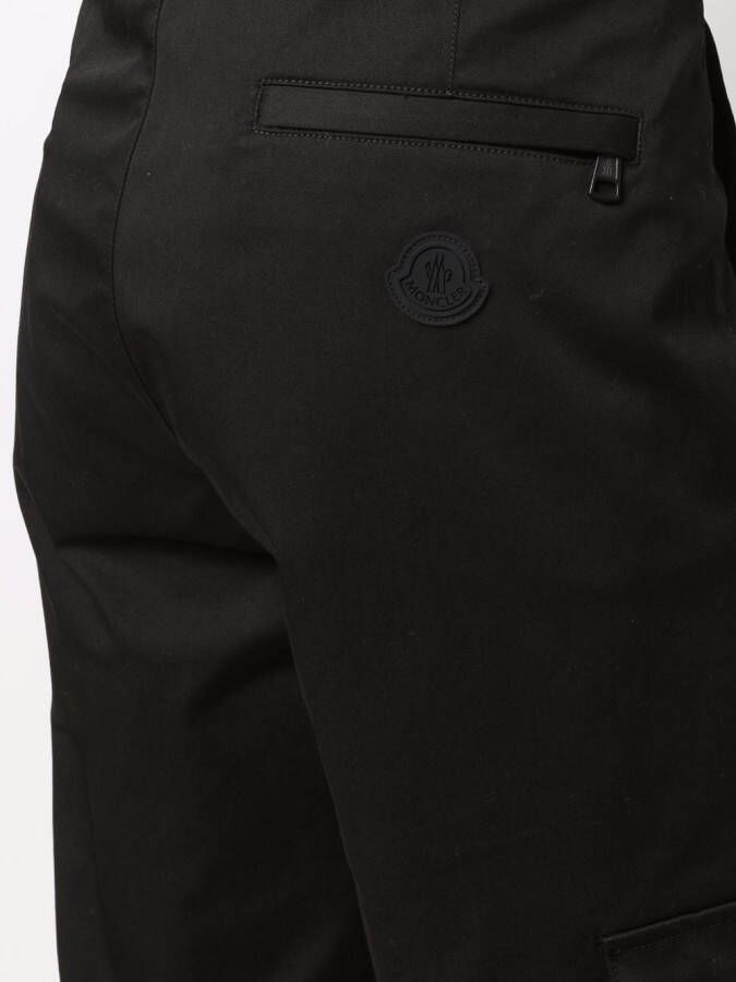 Moncler Broek met meerdere zakken Zwart