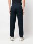 Moncler Chino met logo-applicatie Blauw - Thumbnail 4