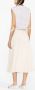 Moncler Katoenen midi-rok Beige - Thumbnail 2