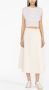 Moncler Katoenen midi-rok Beige - Thumbnail 3