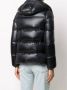 Moncler Donsjack met capuchon Zwart - Thumbnail 4