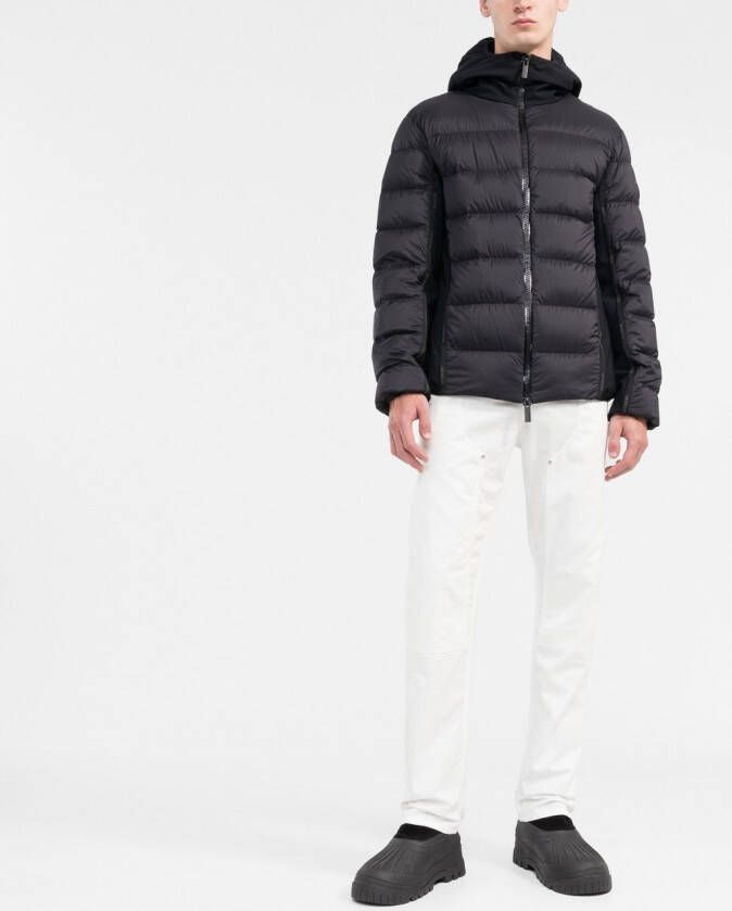 Moncler Donsjack met capuchon Zwart