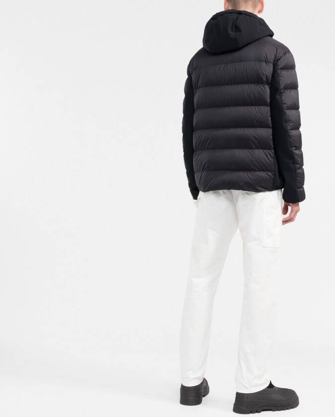 Moncler Donsjack met capuchon Zwart